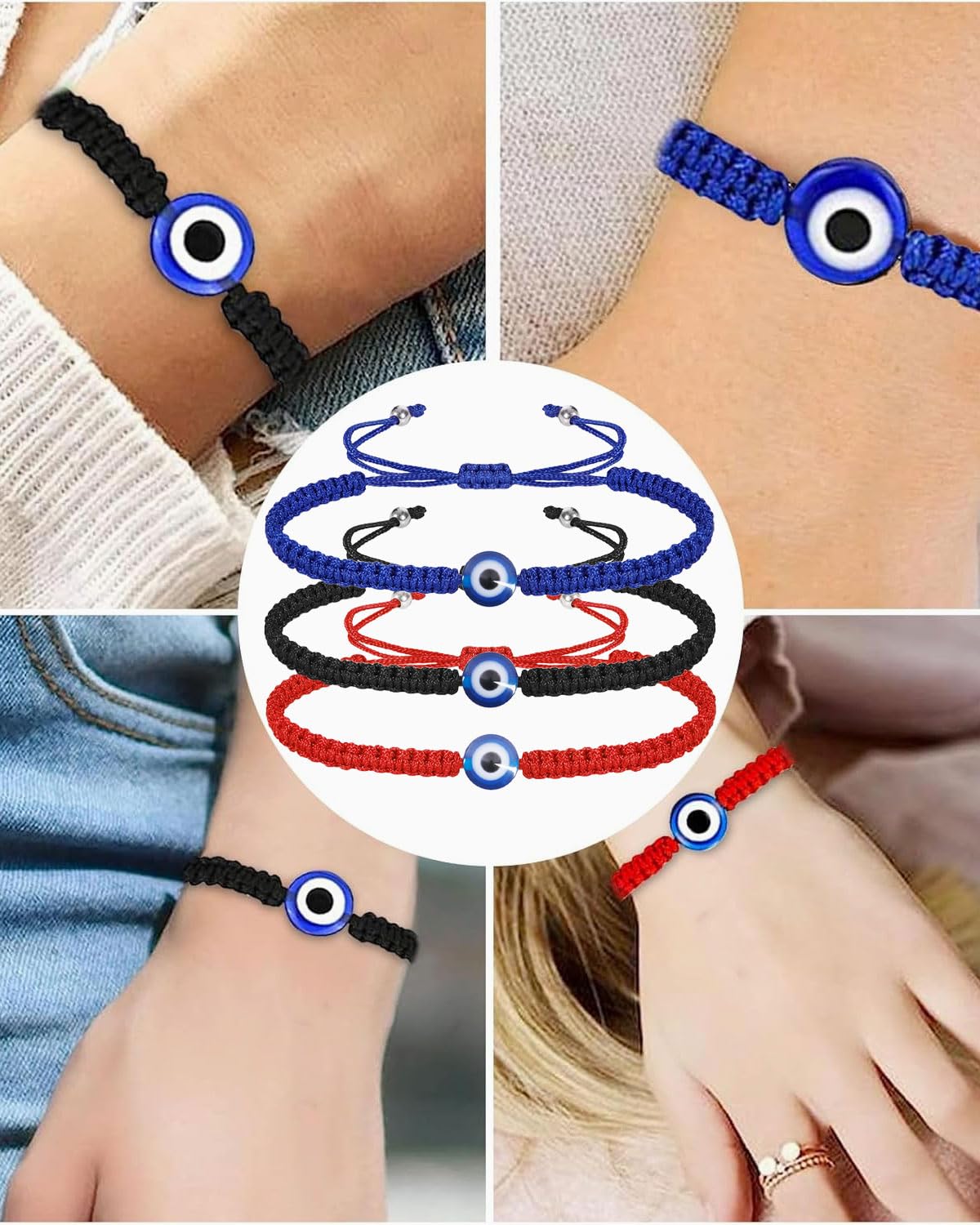 Pulsera Del Zodiaco Para Hombres Y Mujeres, Pulsera De Cuerda Trenzada