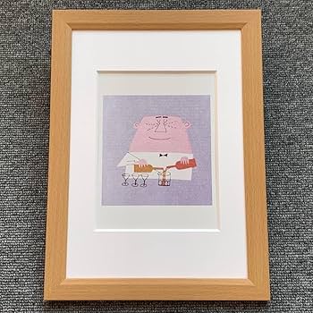 ※そらさま 専用ページ 柳原良平 B5サイズ 額入り 印刷物 アンクルトリス そらさま 専用ページ 柳原良平 B5サイズ 額入り 印刷物 アンクル