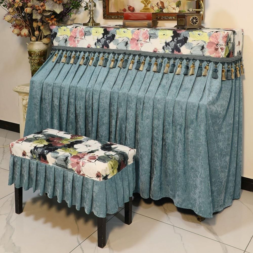 Osłona przeciwpyłowa na pianino, w stylu amerykańskim(Single Bench Cover)