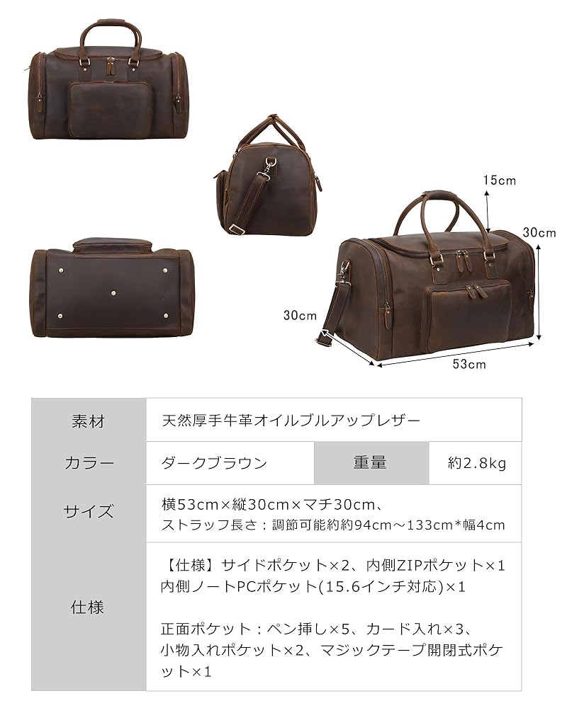 ボストンバッグ　旅行バッグ　ダークブラウン PRADA - PRADA プラダ ボストンバッグ トラベルバッグ 旅行