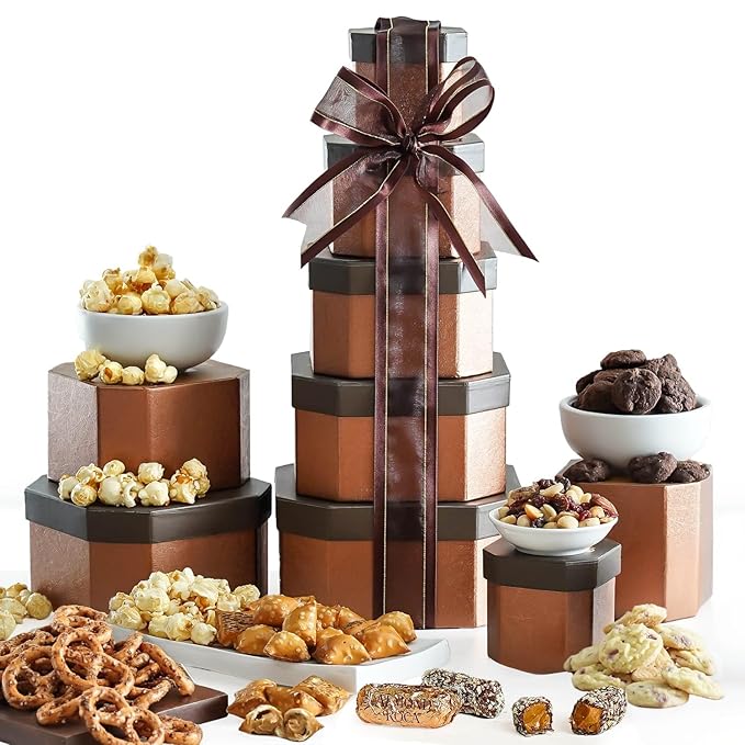Broadway Basketeers Gift Basket Snack Gifts for Families, College, Delivery for Teachers, Birthdays, Appreciation, Thank You, Get Well Soon, Care Package