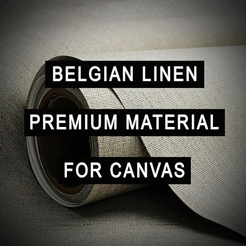 Miniatura 8 de PHOENIX - Lienzos estirados de algodón de grano fino para pintura, 4 unidades de 16 x 20 pulgadas, 11.2 oz, perfil imprimado de 34 de pulgada,