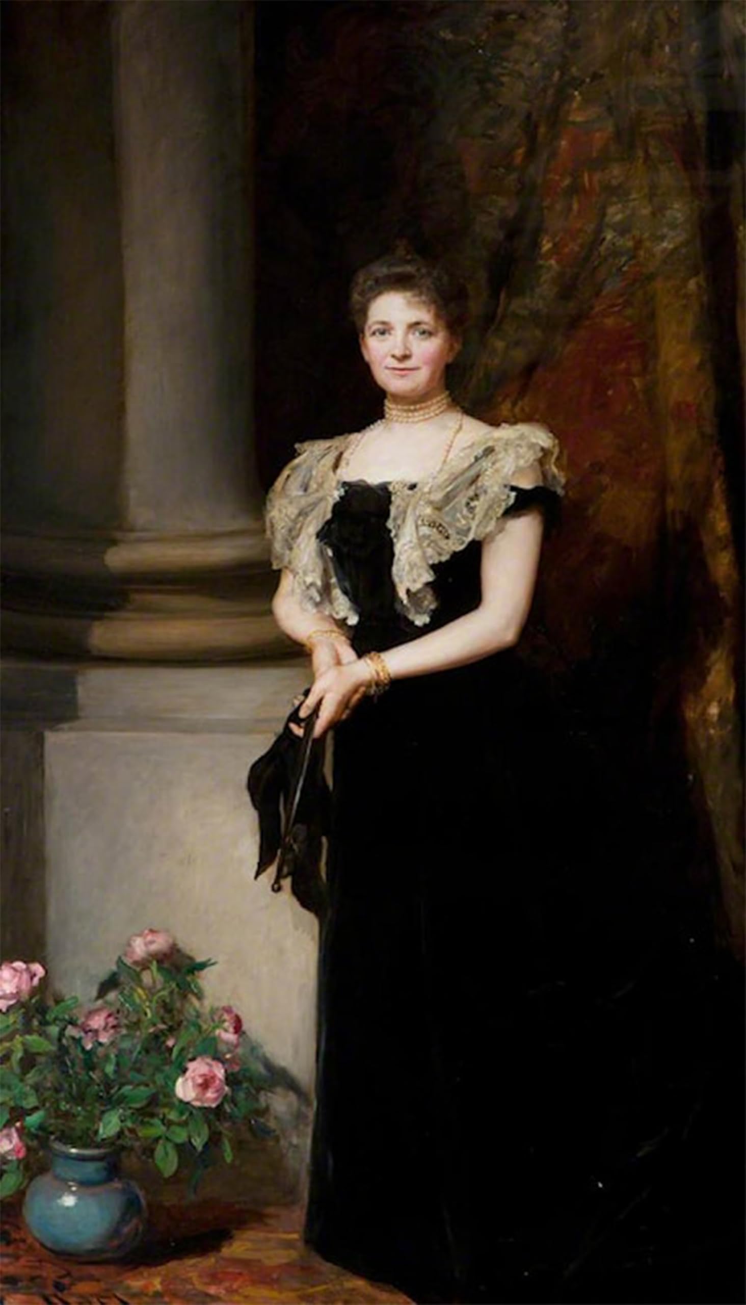 POSTERIIk Famous Print Pop Art Wall Art Graffiti Margaret Viscountess Pirrie by Sir Hubert Von Herkomer Art Prints for Home Decor 60x90cm