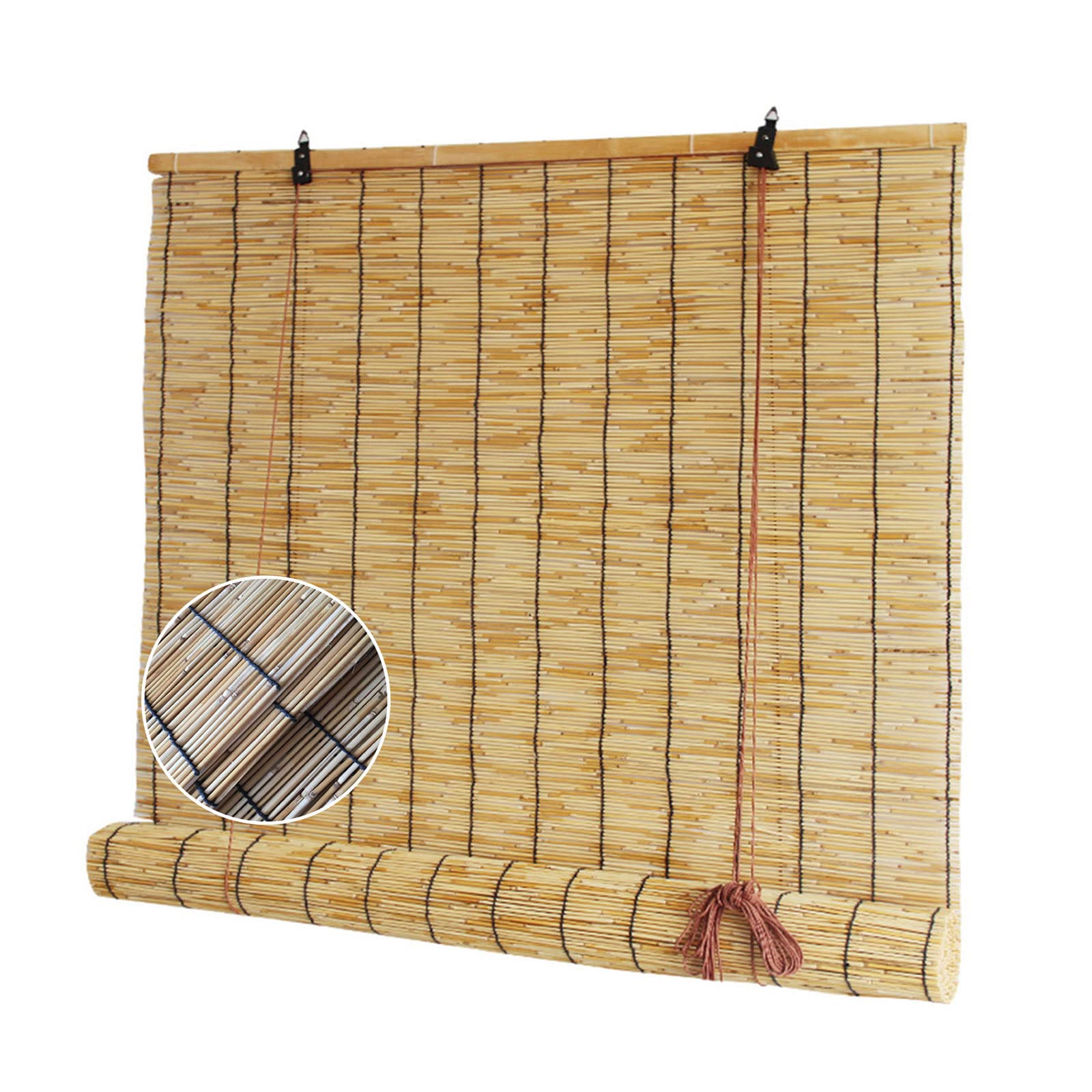 Store romain en bambou pour terrasse et pergola : créez votre ombre
