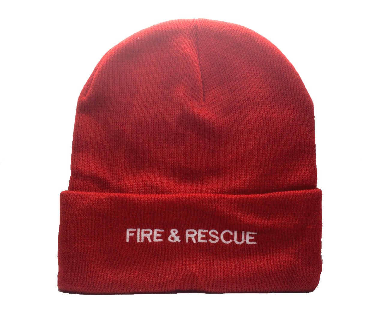 TP Distribution Fire & Rescue Hat -Winter Woolly Knitted Hat Embroidered Fire & Rescue, Supersoft