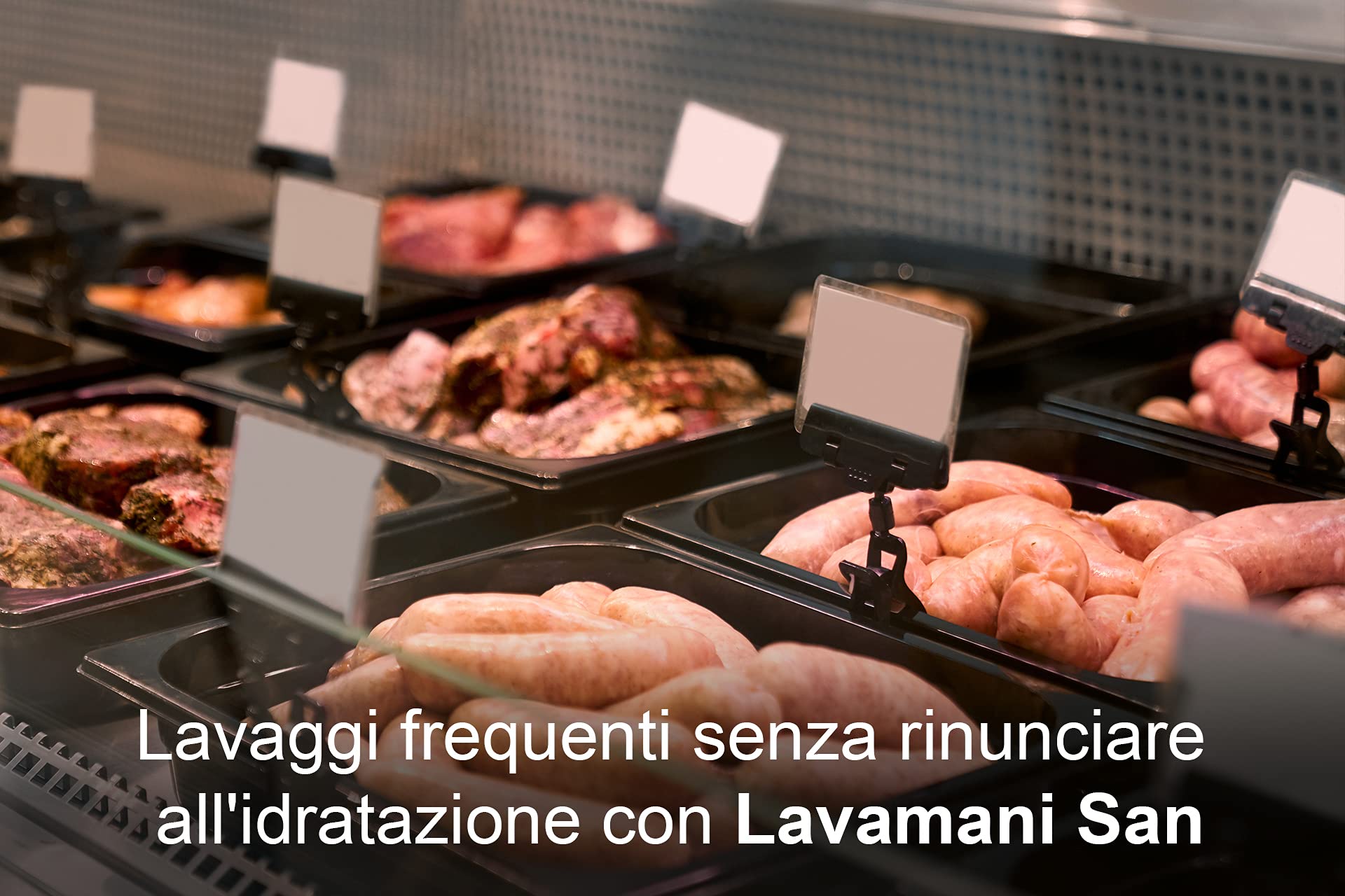 PIP Sapone Cremoso Igienizzante con Antibatterico Lavamani San, Tanica UN LT.5 = Kg. 5,25, PH Fisiologico, Protezione Mani, Idoneo HACCP, Ricarica Risparmio