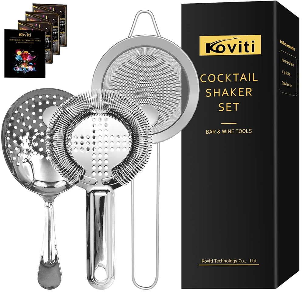 Amazon.com: Cocktail Strainer-Stainless Steel Bar Tools