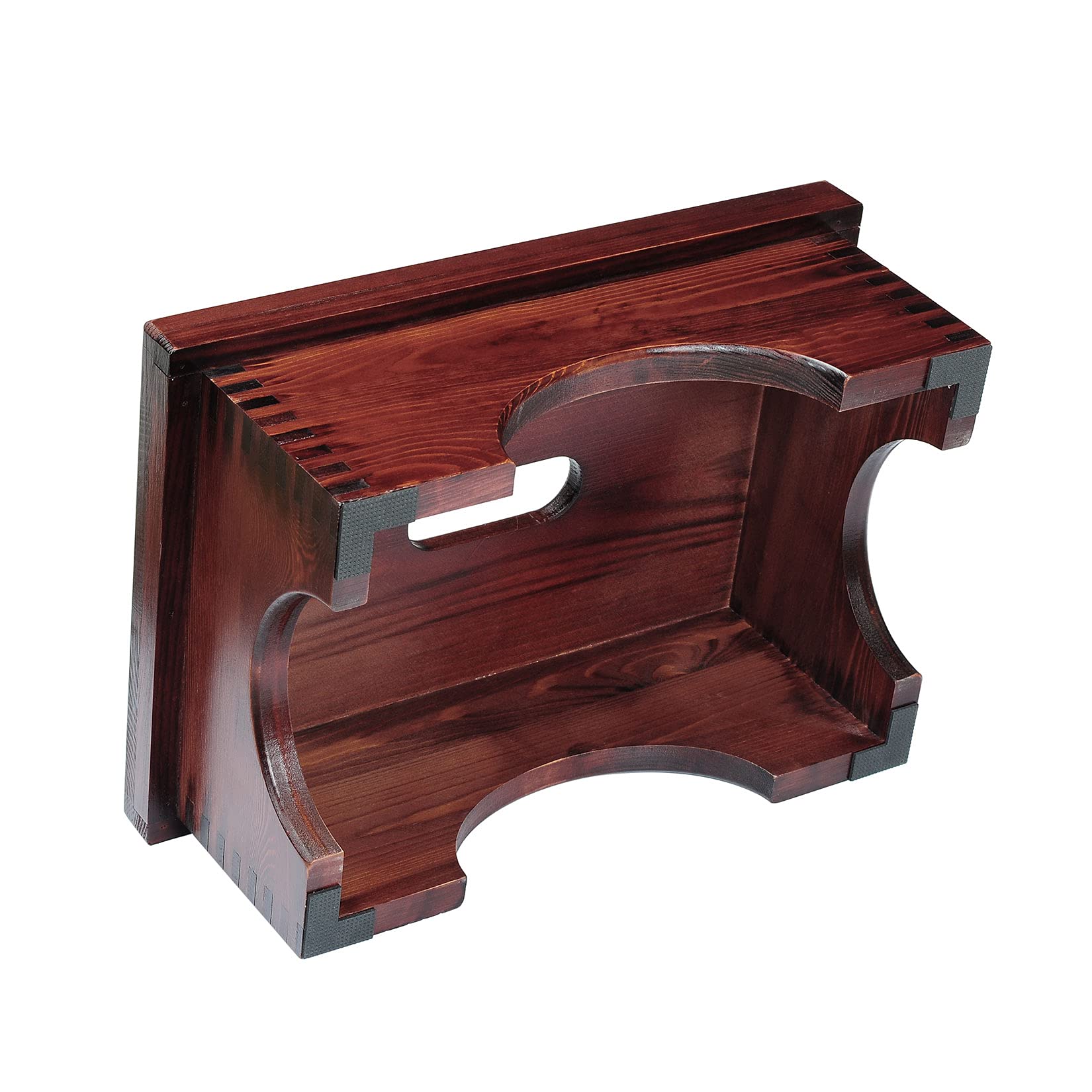 ECROCY Step Stools for Adults Pre-Assembled, Sturdy Foot Stool Lightweight, Portable Wood Step Stool Attractive - Image 3