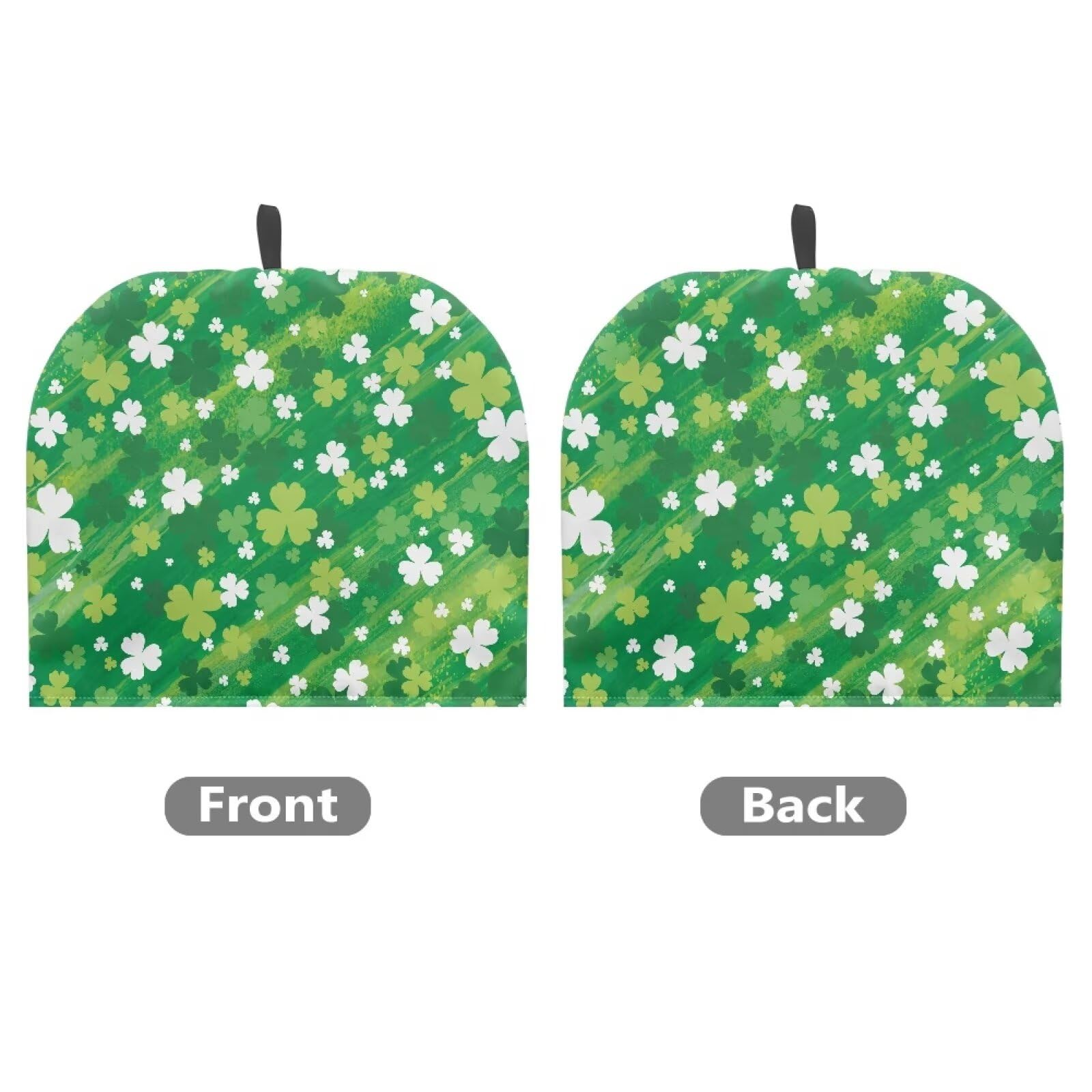 ZUXONGSY Green Teapot Cozy Cloverleaf Tea Cozy for Teapot Insulated Tea Cozies Tea Pot Cover Dust Home Kitchen Decor Teapot Protector