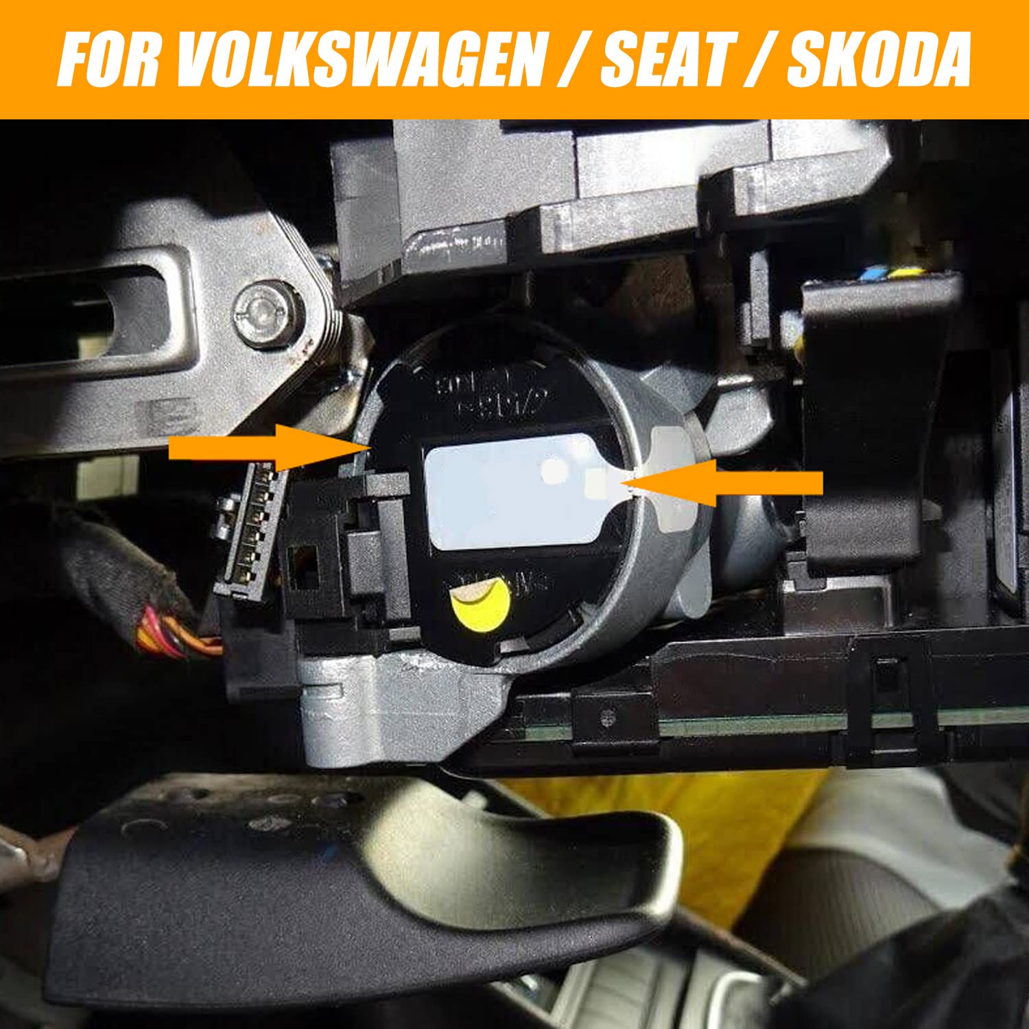 Replaces 1K0905851B Ignition Starter Switch & Ignition Switch Cylinder