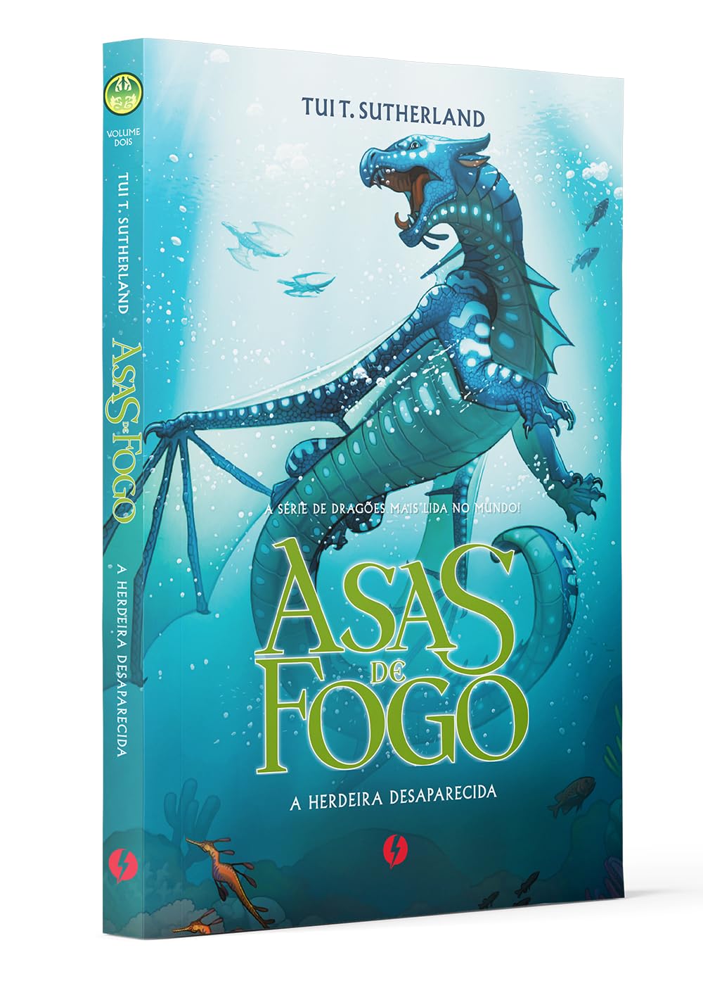Capa de Asas de Fogo Vol. 2 (A Herdeira Desaparecida)