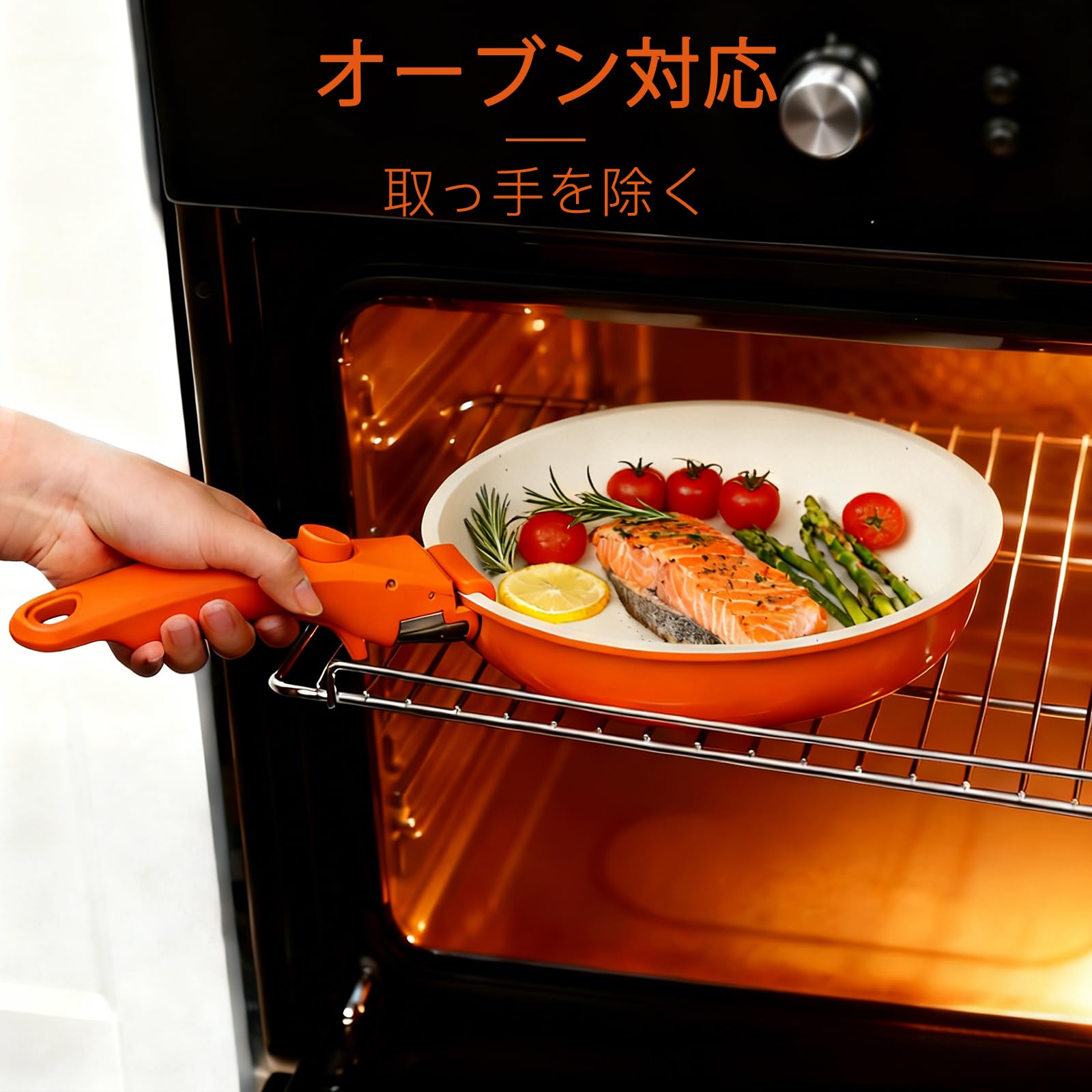 Amazon.co.jp: GiPP 取っ手のとれる 鍋 フライパンセット 5点 IH ガス