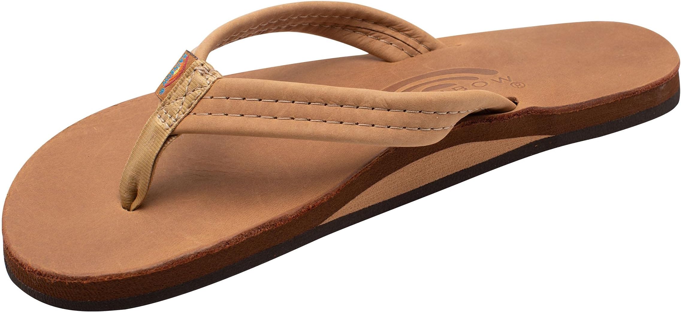 Women's Luxury Leather - Single Layer Arch Support with a 3/4" Medium Strap