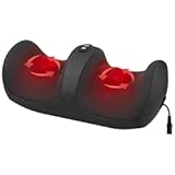 Medcursor Shiatsu Foot Massager with Heat | Foot and Calf Massager with Massage Roller, Deep Massage for Plantar Fasciitis, Pain Relief, Neuropathy, Relax for Home or Office Use (Not Cordless)