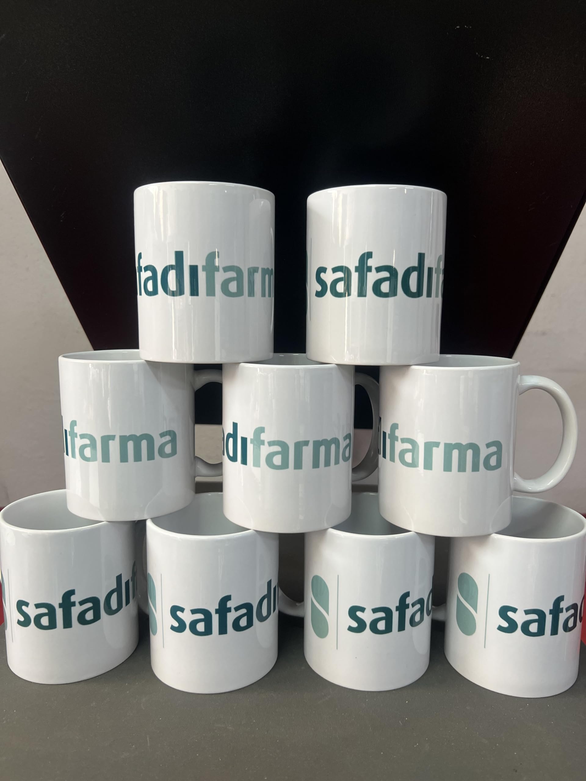 Uvimark - 10 Tazas Personalizadas - Mugs personalizables para para Bodas, Cumpleaños, Comuniones, Empresas - Regalo Original