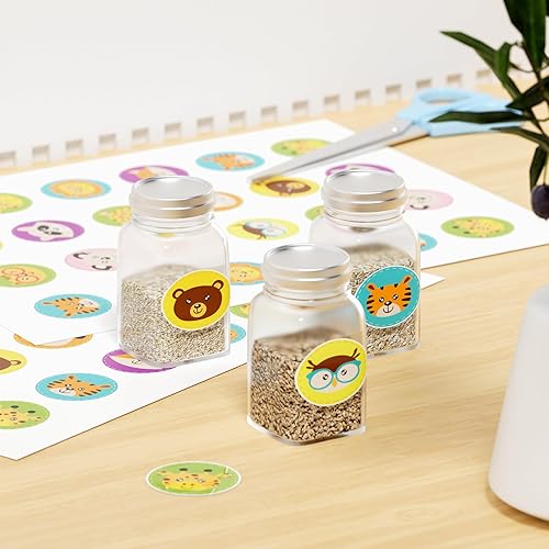 Miniatura 6 de Papel adhesivo de vinilo imprimible para impresora de inyección de tinta, 20 hojas de papel adhesivo impermeable blanco mate, papel adhesivo