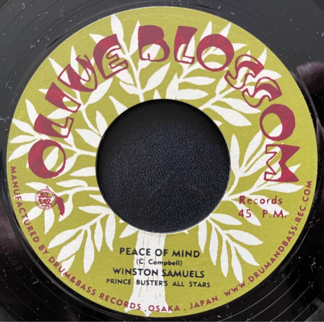 WINSTON SAMUELS PEACE OF MIND PRINCE BUSTER 再発 レコード