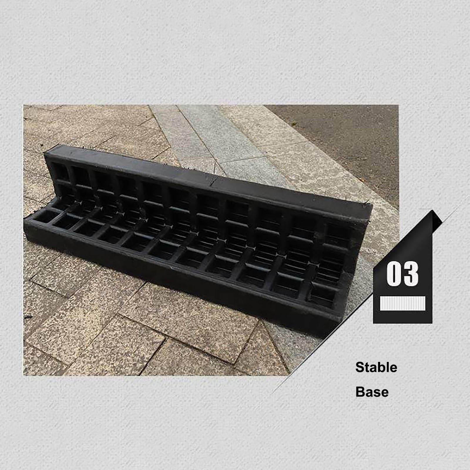 Eckenschutz für Wände, 2 Paar Gummieckenschützer für Garagen- und Lagerhallensäulen, Kantenschutz und Autotürschutz, abgerundete Kanten (60 x 10 cm) – robuste, stoßfeste Sicherheitsausrüstun