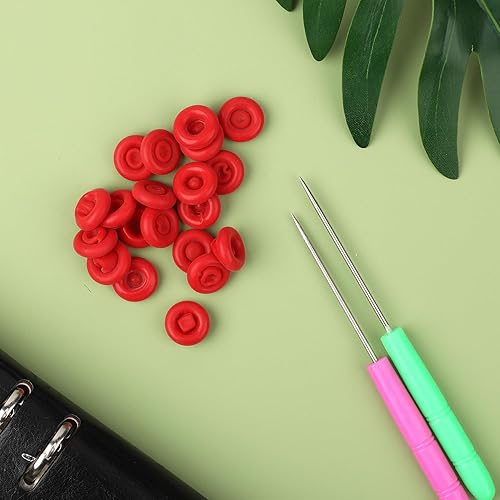 Miniatura 3 de 20 tapas de calafateo para sellar tubos de calafateo sellador con 2 agujas de perforación reutilizables, tapas de tubo de calafateo para sellar,