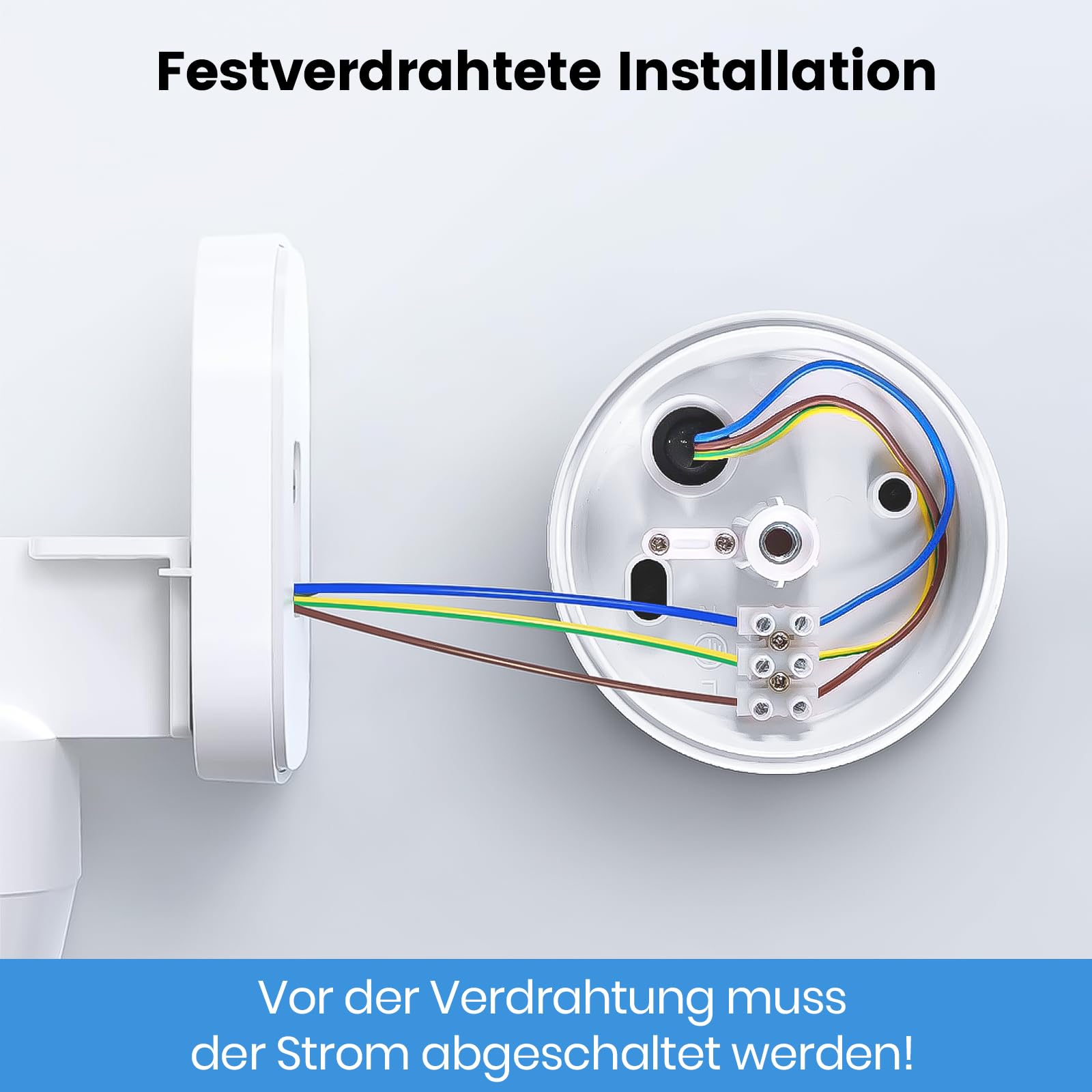 aosu 3K Aubenleuchte mit Kamera, 2600LM, 24/7 Aufzeichnung, KI‑Erkennung | 270° PIR-Erkennung & 360° Rundumabdeckung, Smarte Flutlichtlampe, 2,4‑GHz‑WLAN, Wetterfest IP65, für Gärten/Einfahrten