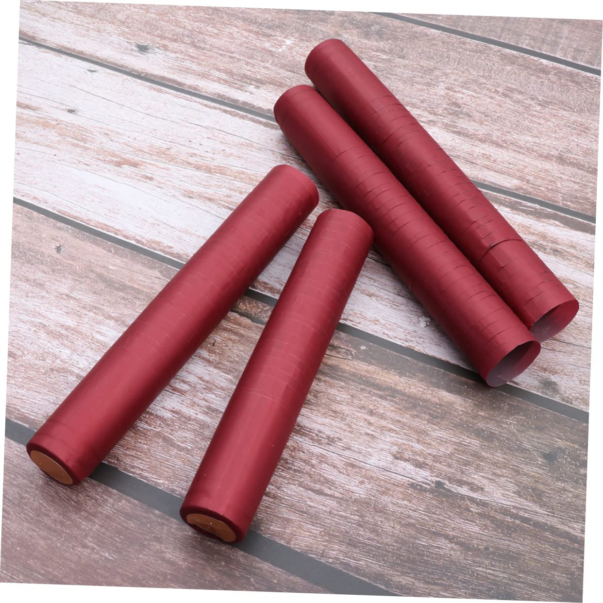 PRETYZOOM Professional Wine Bottle Accessories 100pcs Red Wine Heat Shrinkable Cap Reusable Stopper Heat Shrink Capsules