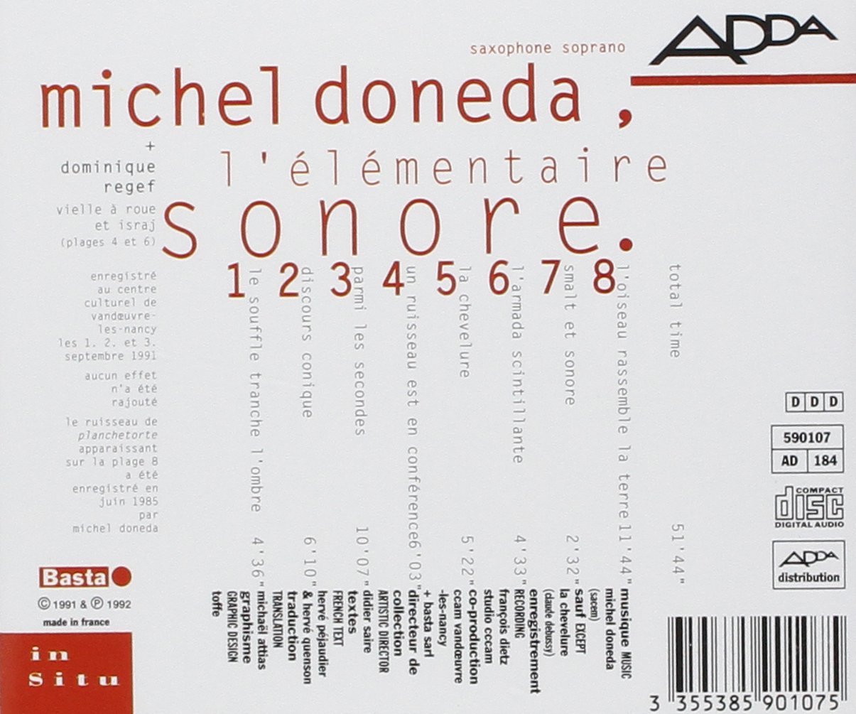 L'Élémentaire Sonore