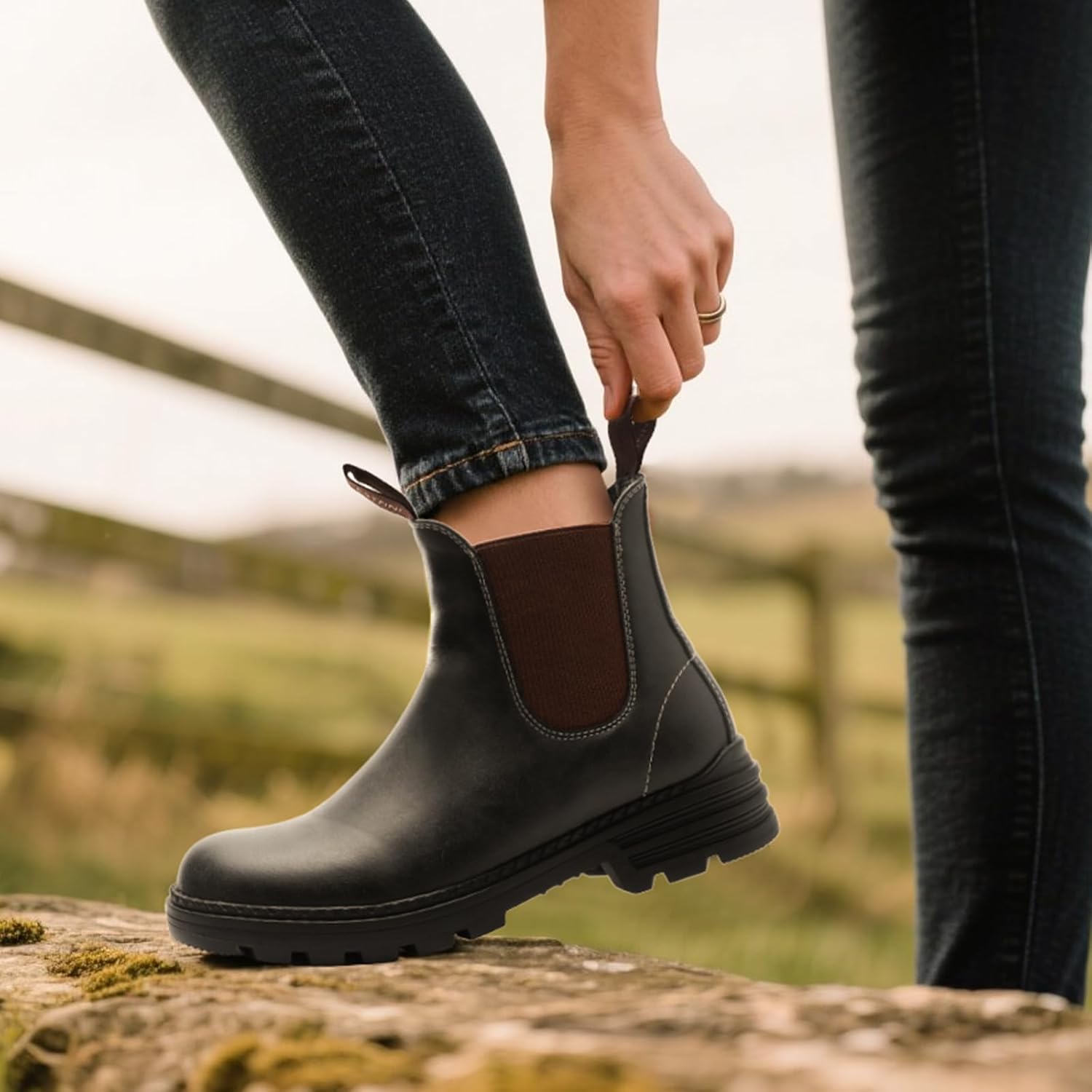 Cestfini Outdoor Chelsea Hiking Boots For Women - Image 2