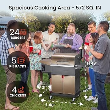 Amazon.com : Z GRILLS Wood Pellet Grill Smoker with PID