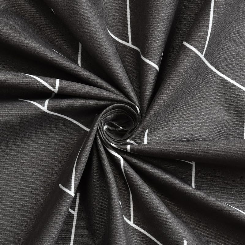 Image of NHD HOME Premium Cotton Elastic Fitted Bedsheets with 2 Pillow Covers Double Bed All Around Elastic Supersoft Size - 72 x 78 +10 inches Dark Brown 200 tc - 220 tc