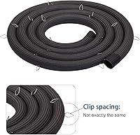 Vista 3 de WB04T10001 WB04T10086 Reemplazo de la junta de puerta de la puerta del horno de la gama conveniente para GE, Kenmore