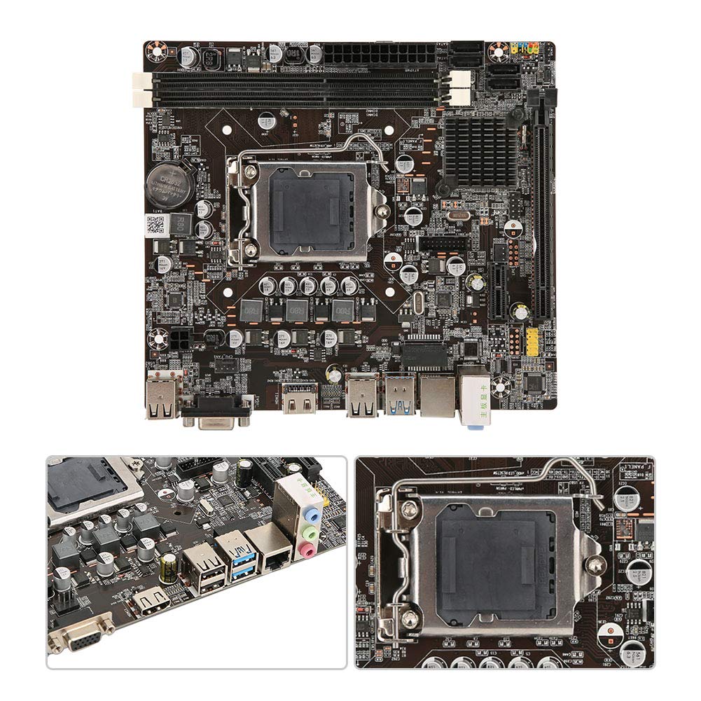 Placa Base para PC B75 Socket LGA 1155 Socket DDR3 CPU I5 I7 USB3.0 SATA