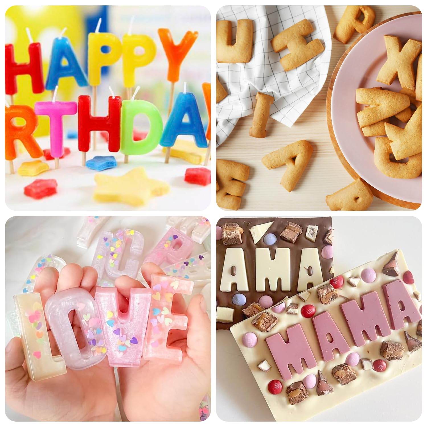 Stampini Per Biscotti Alfabeto - 9 Pezzi Per Decorare Dolci E Biscotti - Foto 12