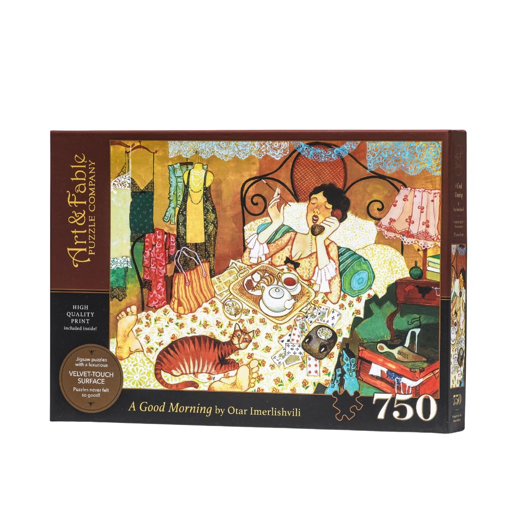 Amazon.com: Art & Fable Puzzle Company A Good Morning by Otar
