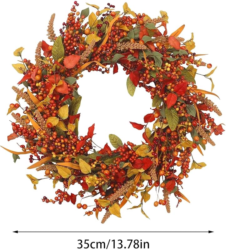 Generic Wreaths for Front Door – Versatile farmhouse wall accent