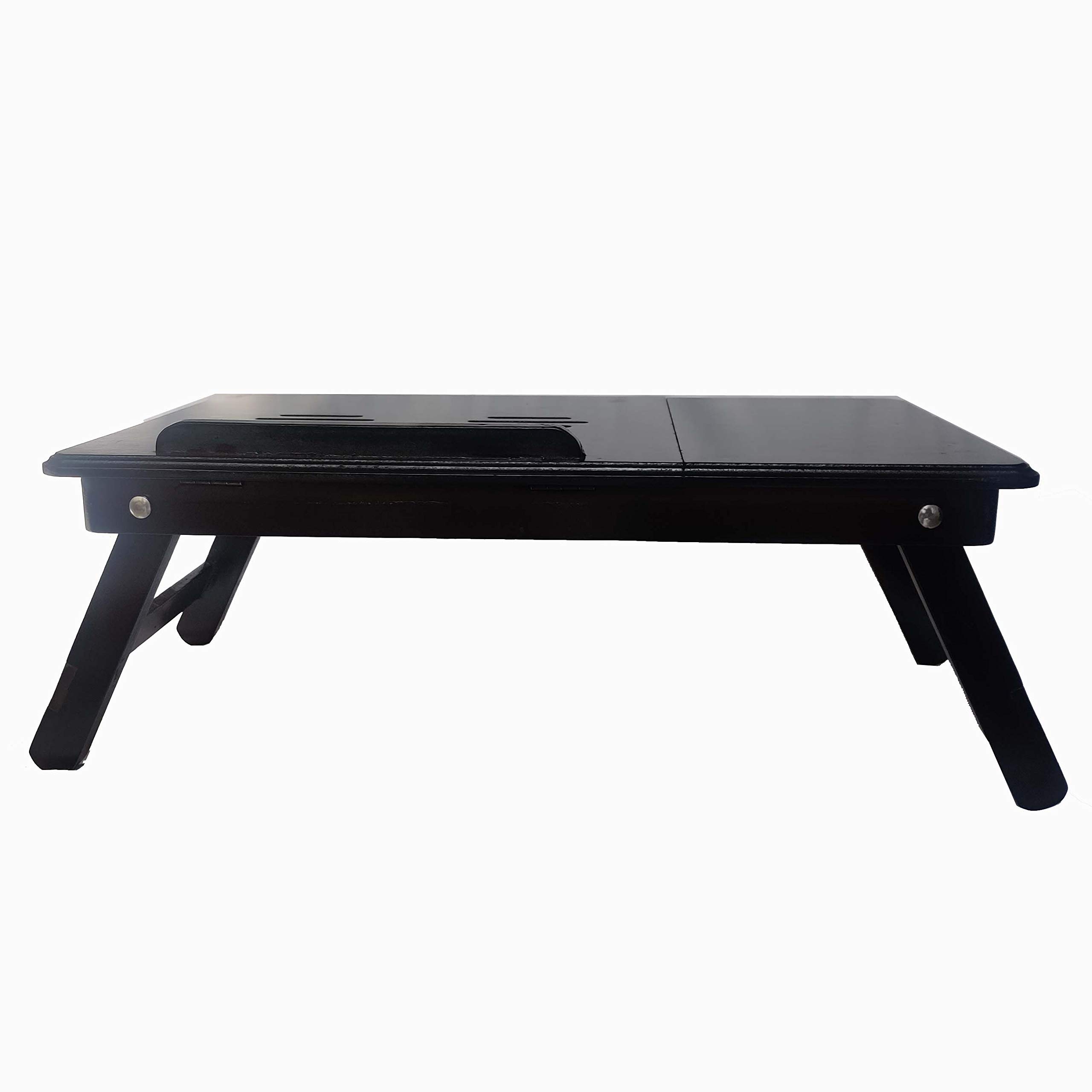 Buy OVI Traders//Wooden Lap Top Table//Adjustable and Foldable Design Laptop Table/Study Table