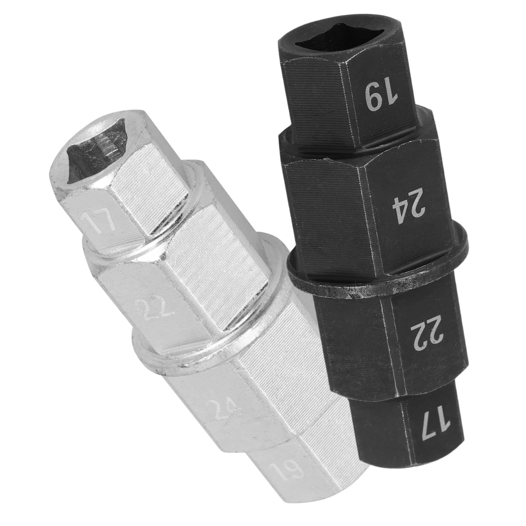 ABOOFAN 2pcs Disassembly Sleeve Motorcycle Axle Removal Tool Motorcycle Accessory Axle Tool Axle Removal Tool for Motorcycle Wheel Spindle Removal Tool Axle Removal Wrench 45 Steel