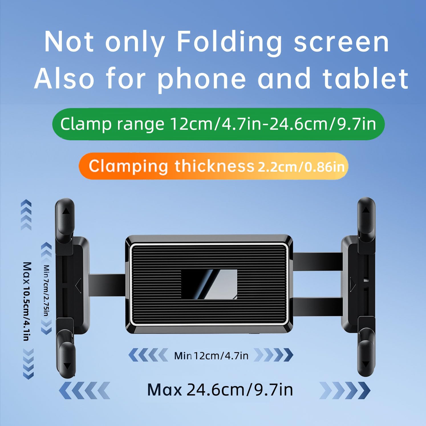 Regolabile 360° Supporto Universale per Tablet con Collo di Cigno Flessibile per iPad, Telefoni