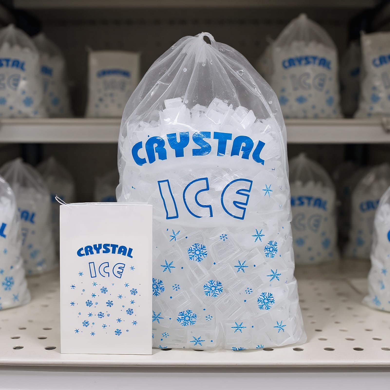 Borse Per La Conservazione Del Ghiaccio - 100 Pezzi Baglie Di Ghiaccio Pesante | Custode Del Congelatore Portali Di Deposito Con Corse Per La Consegna Alimentare Viaggi Da Spiaggia Per Picnics Drogher
