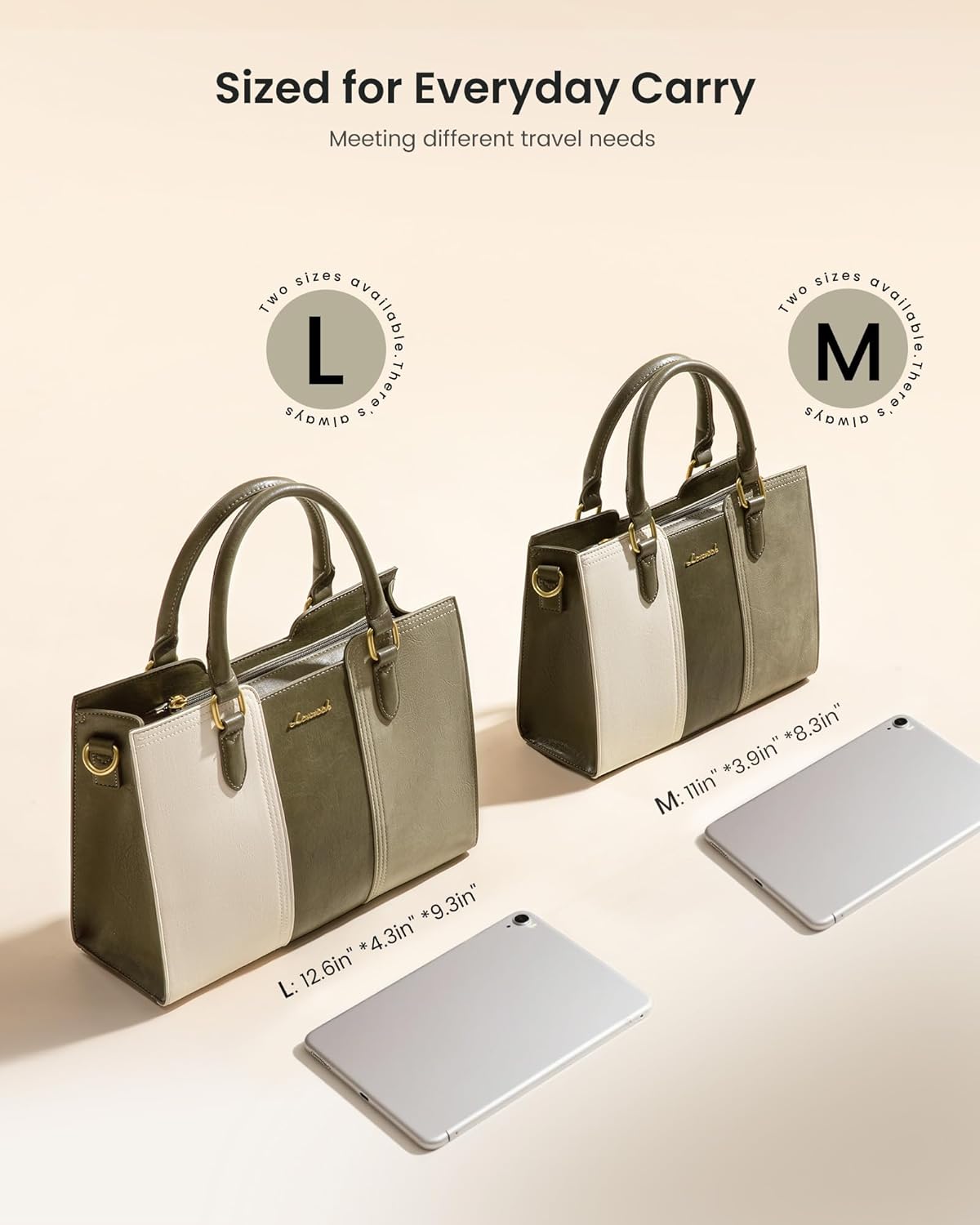 LOVEVOOK Purse for Women, Vintage Leather Shoulder Handbag, Small Ladies Satchel Tote Purse Top Handle Crossbody Bag for Work - Image 6