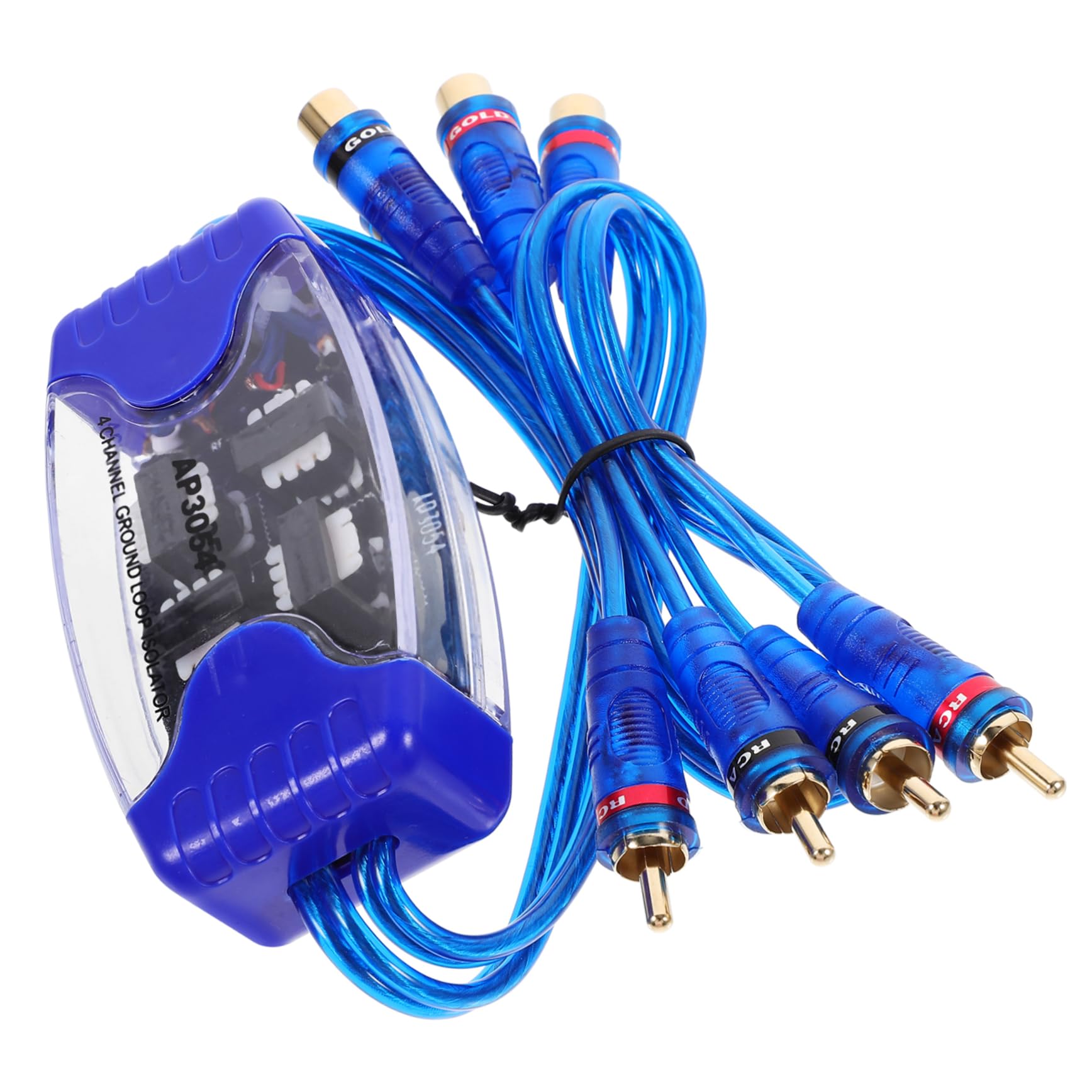 ULTECHNOVO Car Audios Accessories Home Stereo System Noise Isolator Easy Ground Loop Noise Isolator Installation