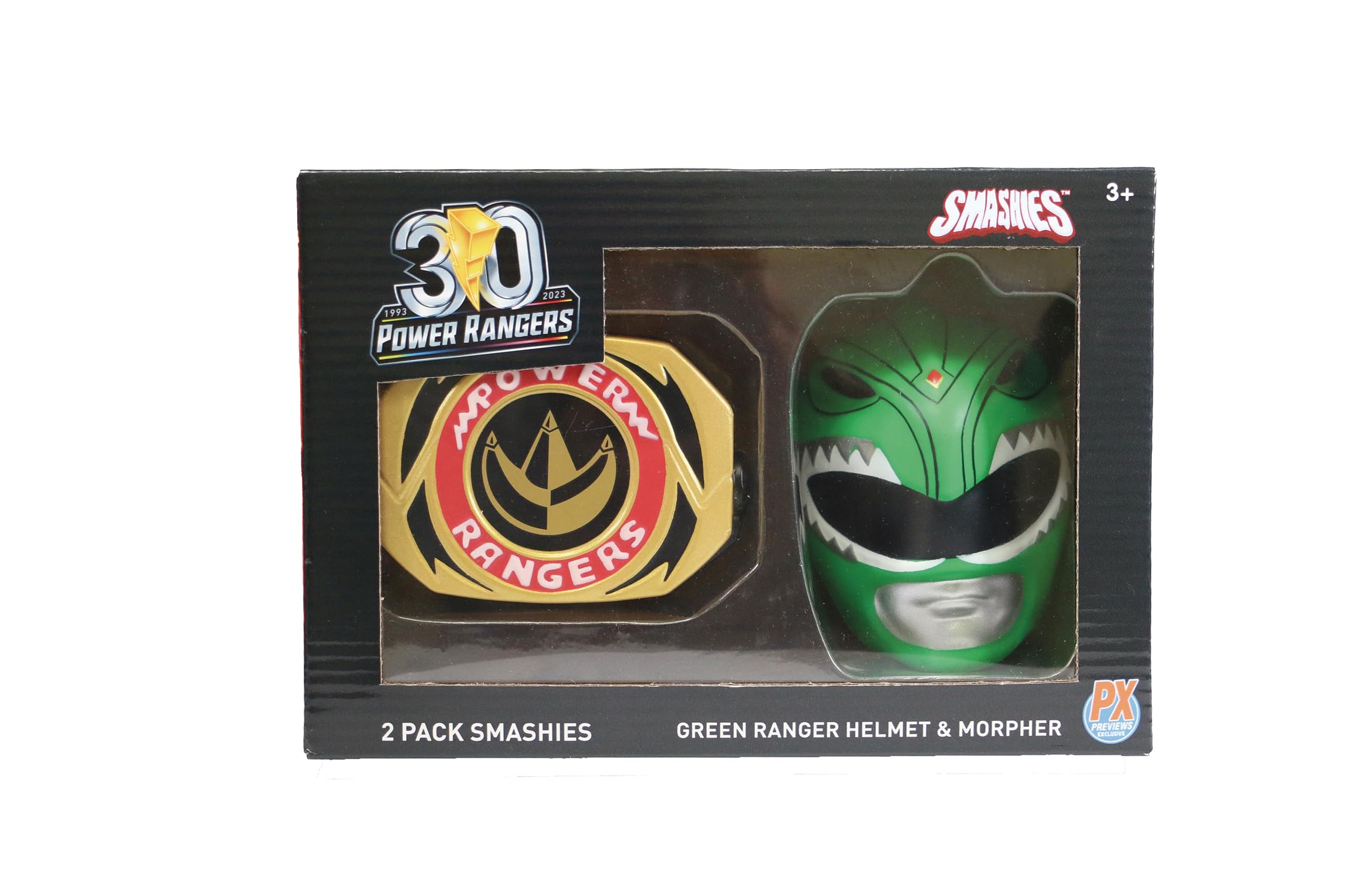 Surreal Entertainment Mighty Morphin’ Power Rangers: Green Ranger Helmet and Morpher Smashies Previews Exclusive Foam Replica