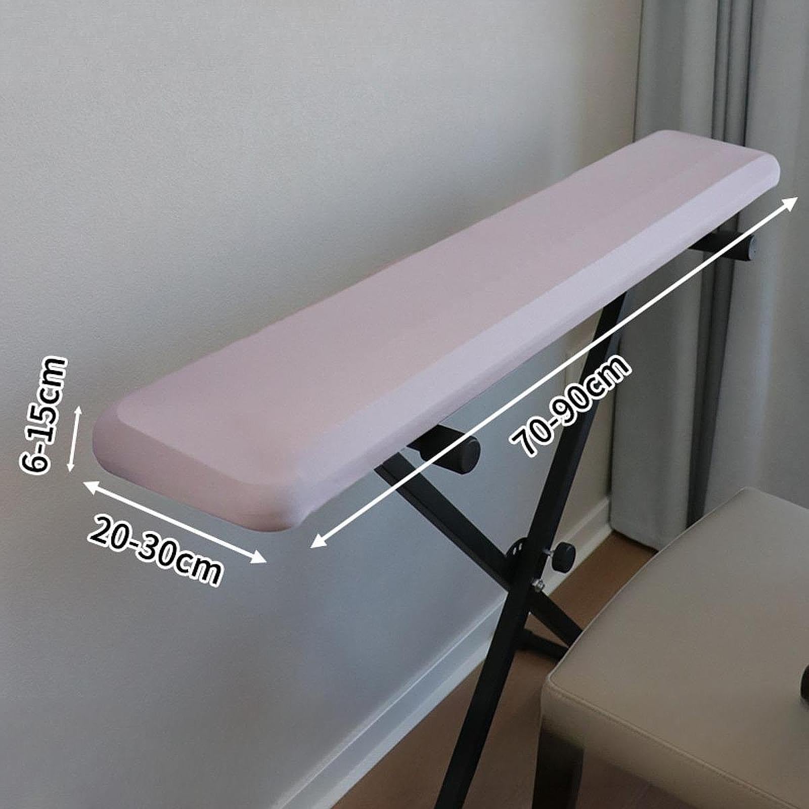 Luwecf Housse De Protection Clavier Piano Numérique 61 Touches - Couverture Anti-Poussière Noire
