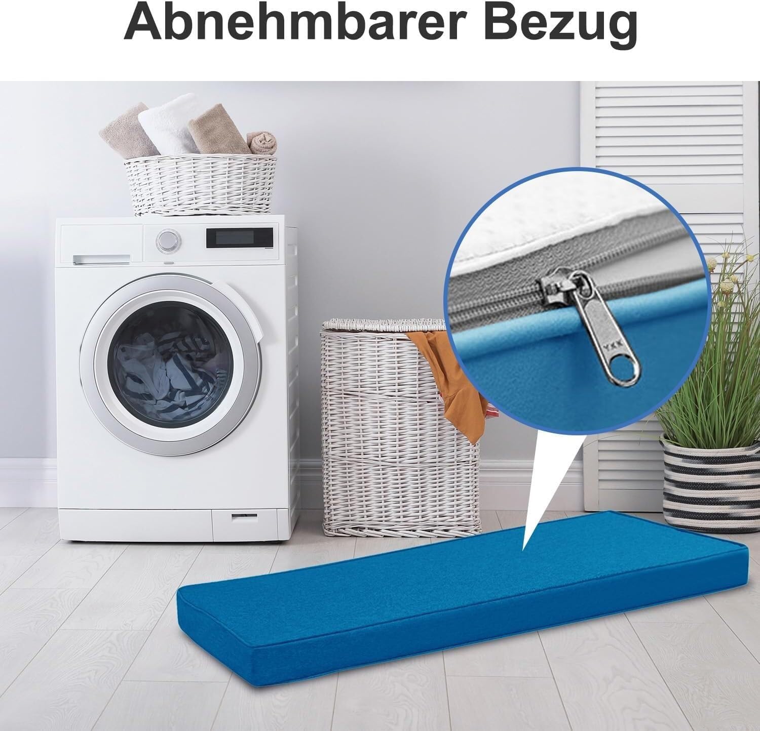 Cuscino Impermeabile Per Panca Con Cerniera, Antiscivolo, Per - Foto 11