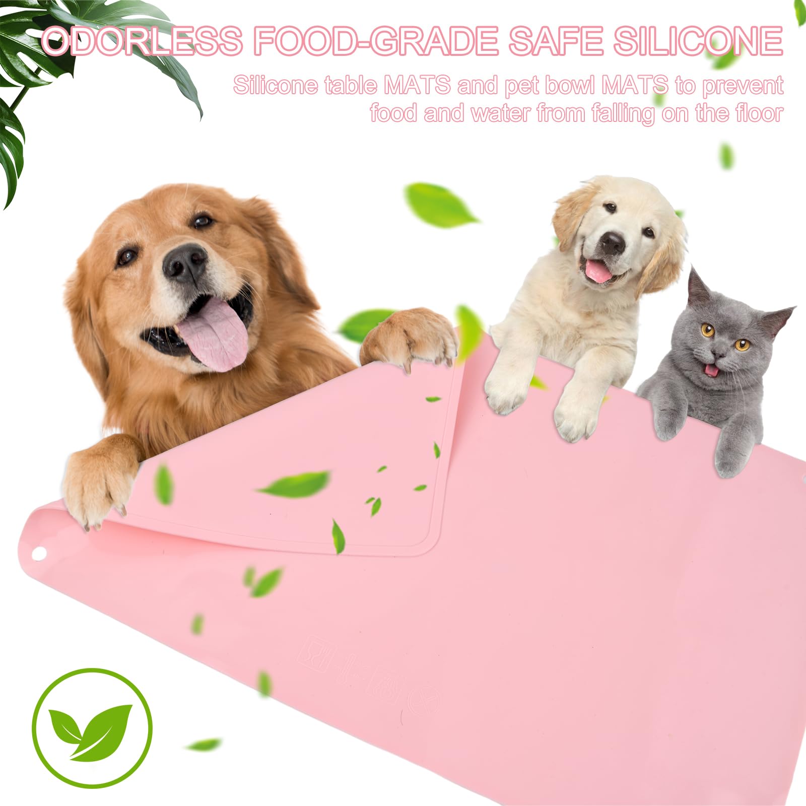 Tappetino Assorbente Per Ciotole Cani E Gatti - 60x40 Cm In Terra Diatomea | Antiscivolo E Lavabile - Foto 2