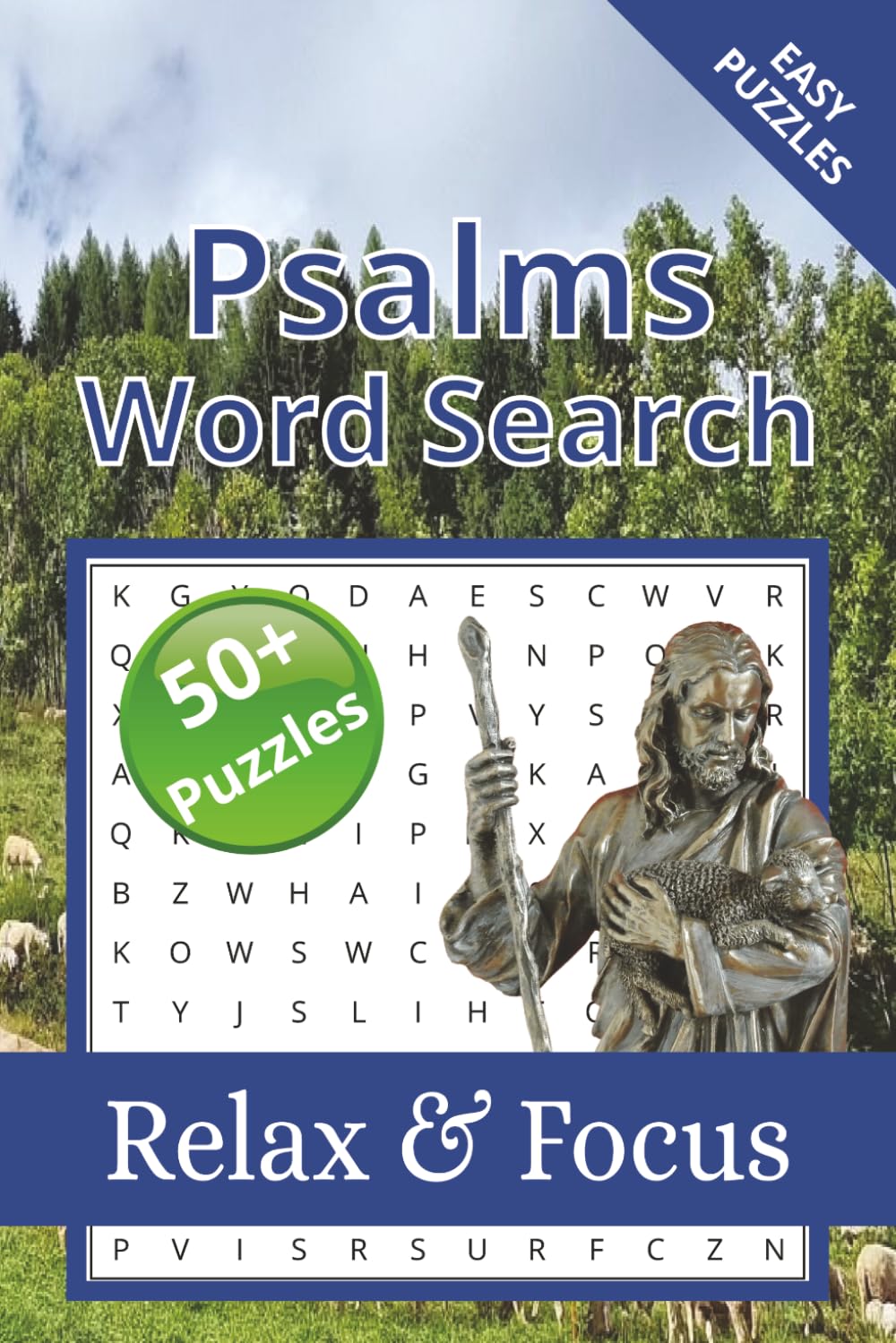 Psalms Word Search Puzzle Book for Adults: Inspirational Puzzles from the Book of Psalms (The Christian Word Search Collection)