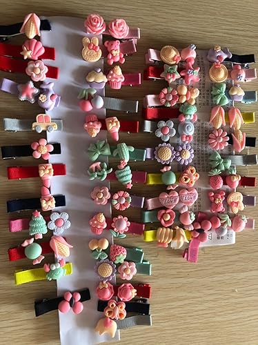 Miniatura 5 de 10 unidslote plana de una sola punta de metal cocodrilo dientes clip de pelo pasadores color caramelo horquillas para bricolaje joyería base