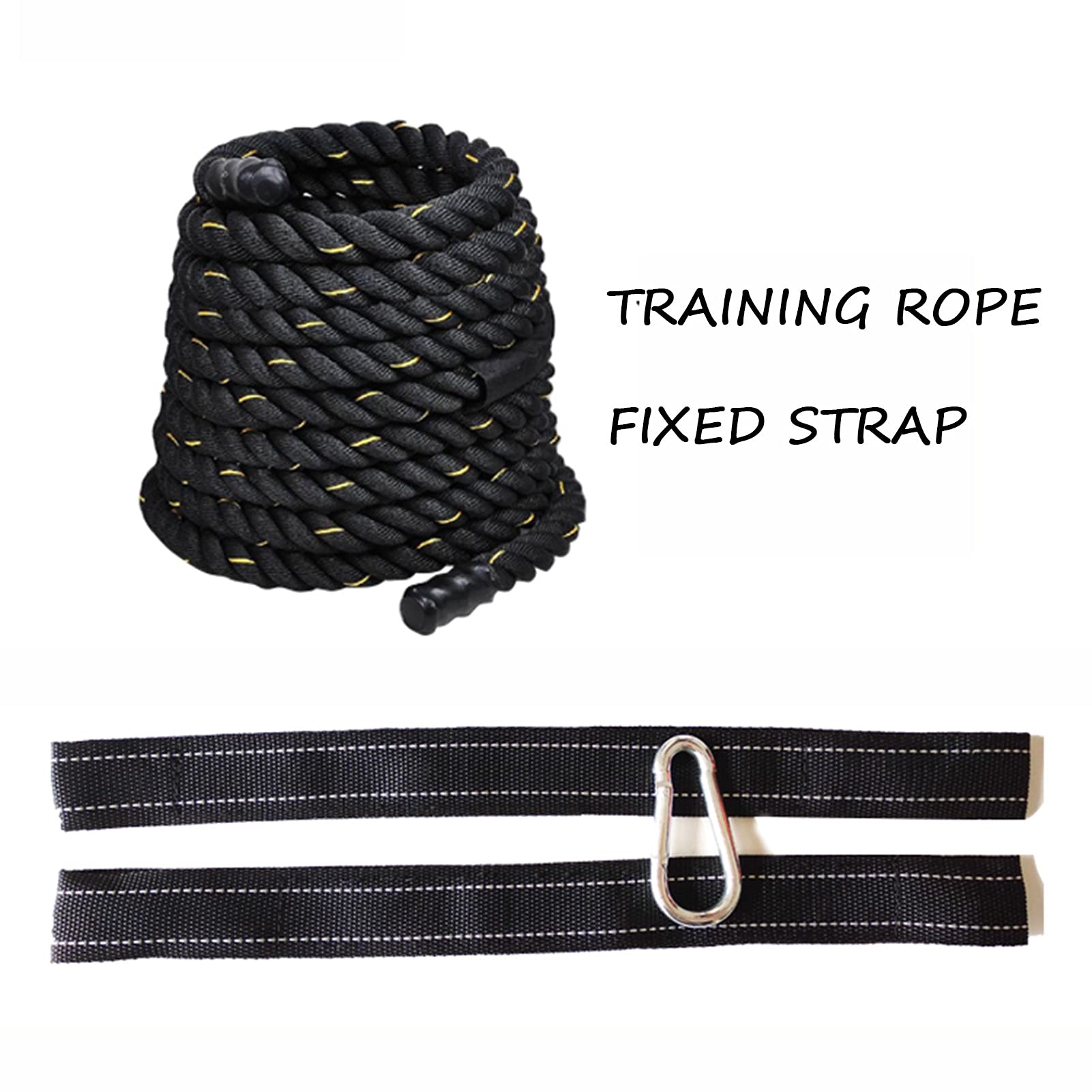 Battle Rope Corda per Esercizi Fitness per Adulti, Corda per Onde di velocità per Esercizi A Casa E in Palestra, Corde Slam Heavy Duty Ideal per Bruciare Calorie E Grassi, per Interni Ed Esterni
