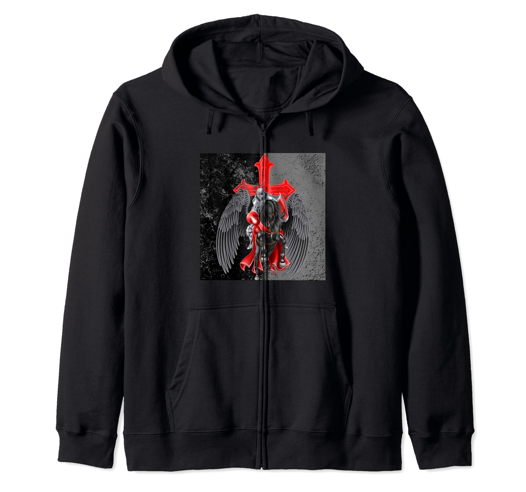 A Fantasia Cavaliere Medievale IN Armatura Uomo Scollo A V T-Shirt
