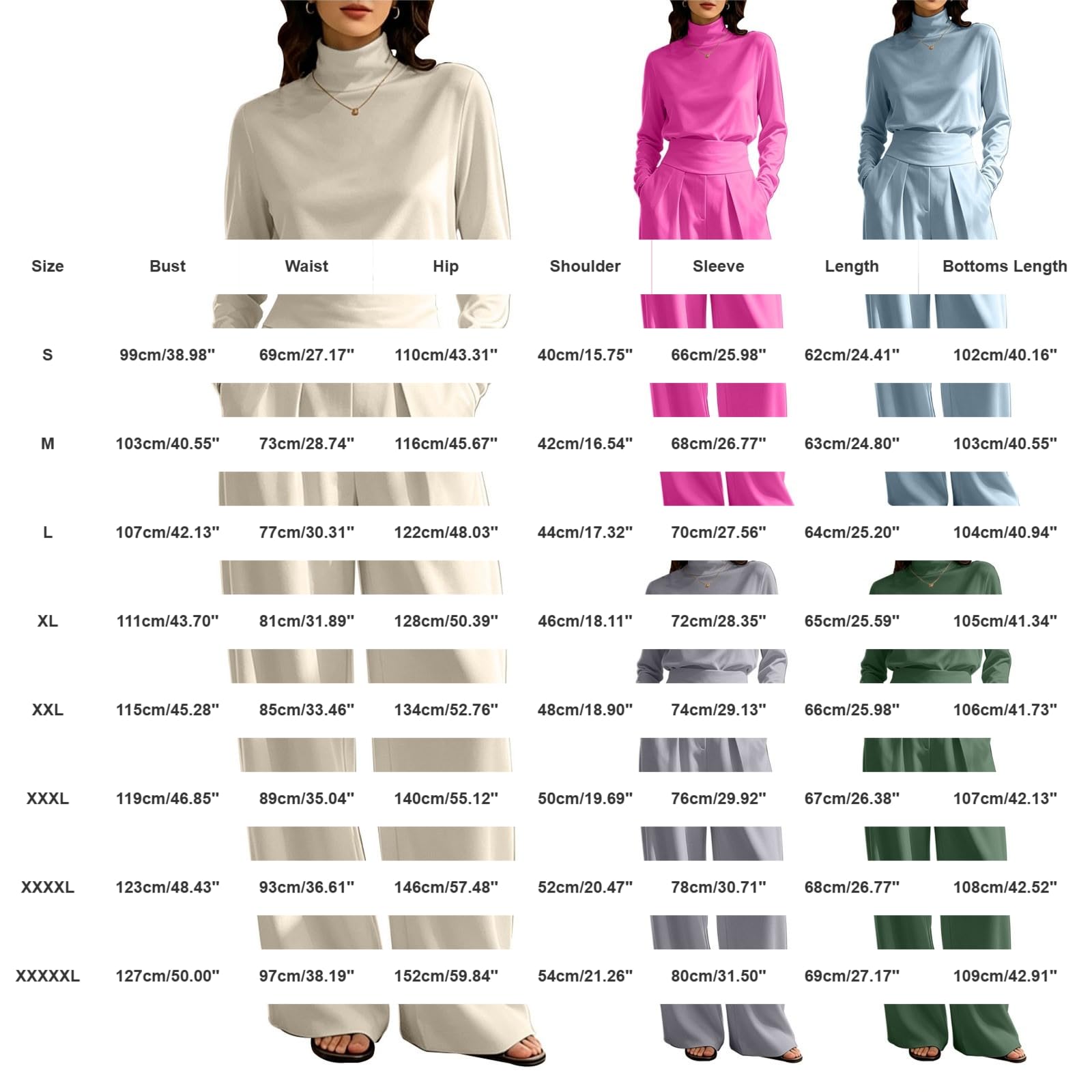 Tuta Da Lavoro Donna 2 Pezzi Completi Sportiva Manica Lunga Girocollo Tuta Da Ginnastica Completo Palestra Casual Set Top E Pantaloni a Gamba Larga Tute Per Jogging Fitness Yoga Da Casa Autunno