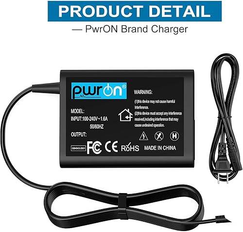 Miniatura 2 de pwron AC a DC adaptador para viore le24vf20 24 HDTV LED Backlight LCD televisión HD TV Cable de fuente de alimentación